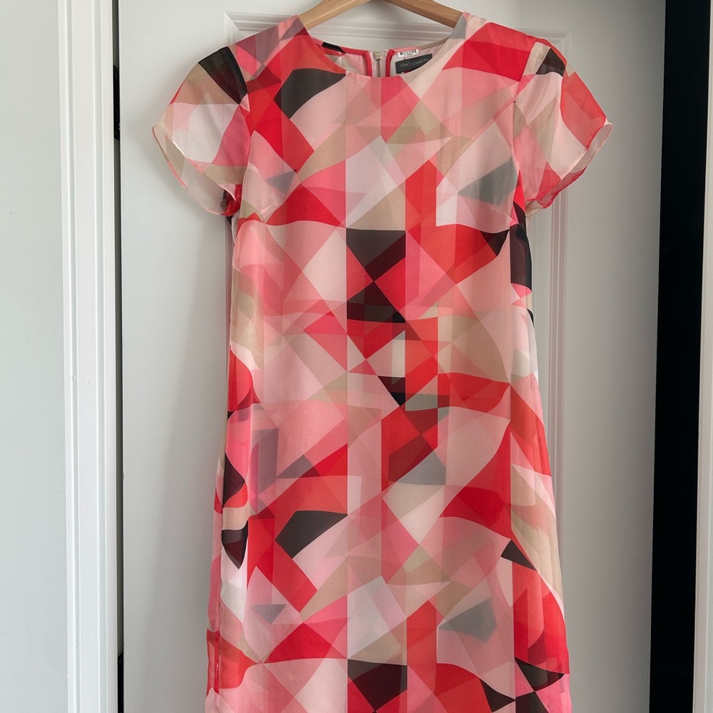 Geometric Print Dress